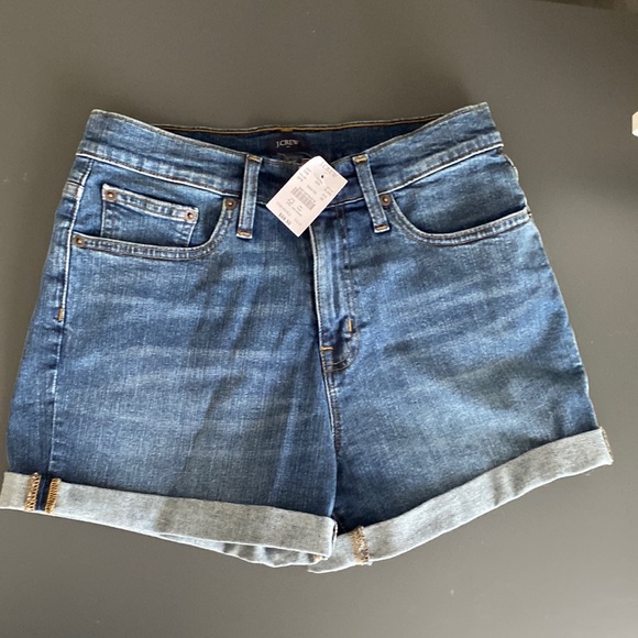 NWT J. Crew High-Waisted Shorts, size 26 - Picture 4 of 4